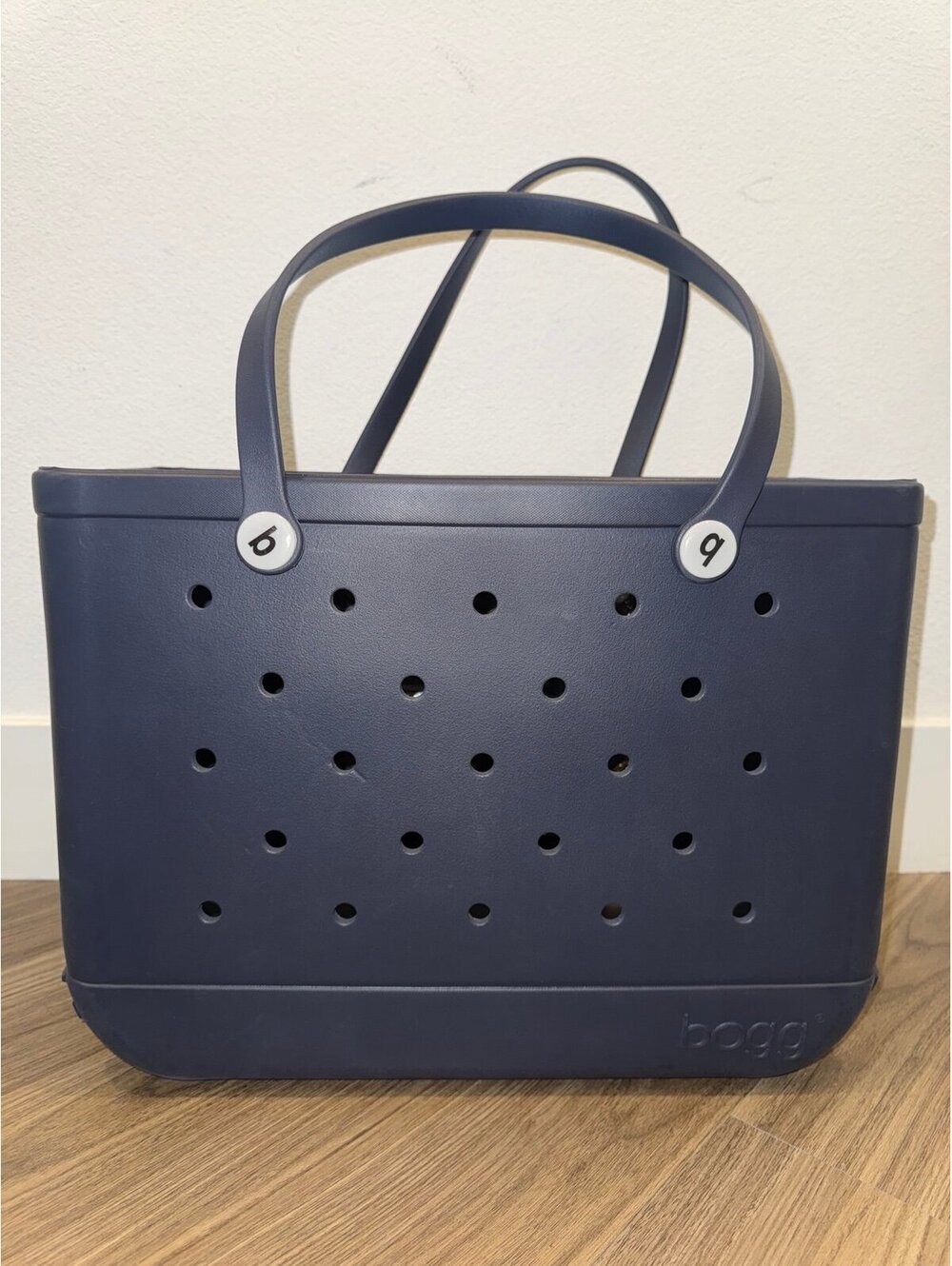 BOGG BAG Original Large Tote Bag New with Tag Navy 2 Removable Clear Pouches